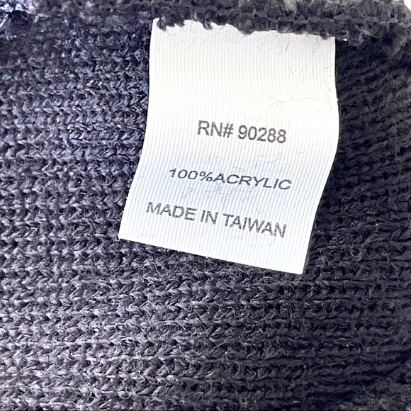 Adidas Men’s Beanie Winter Hat Midway II 0142211 Acrylic Black & Gray OSFA New - Picture 7 of 13